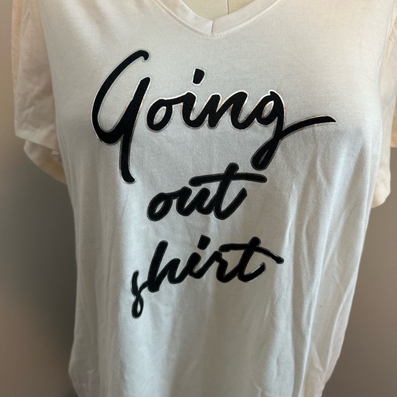 NWT Lane Bryant “Going Out Shirt” Size 18/20 - Picture 2 of 7